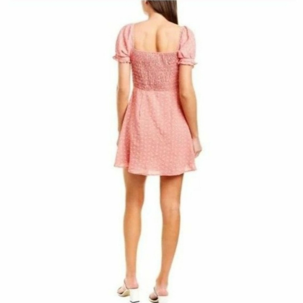 Le Rumi Marianna Red Puff Sleeve Mini Dress Size XS - Picture 4 of 14